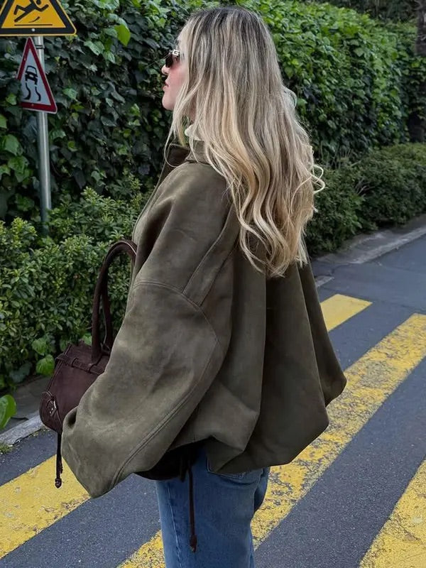 Aviator - zip up bomber jacket