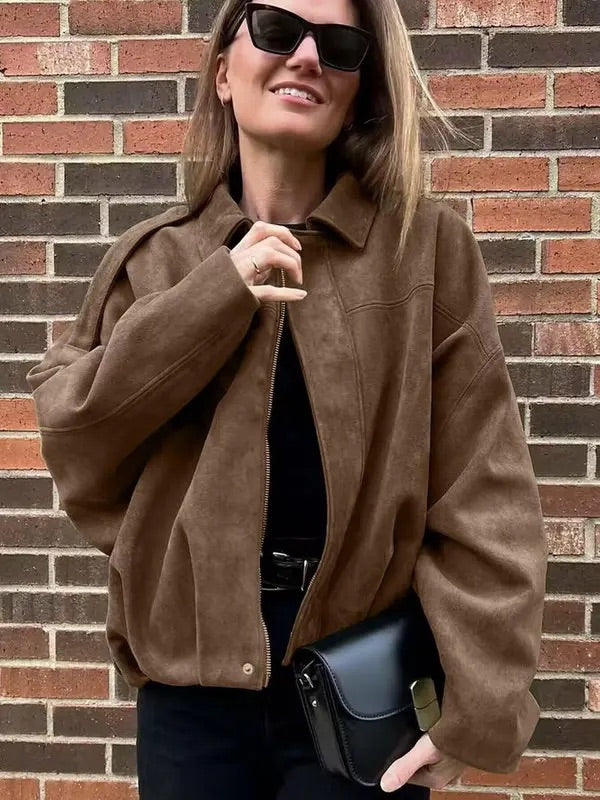Aviator - zip up bomber jacket