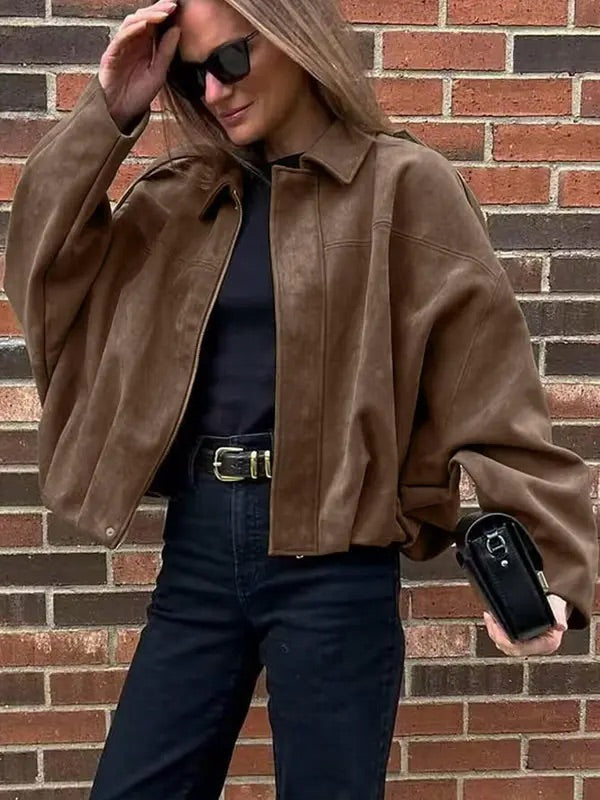 Aviator - zip up bomber jacket